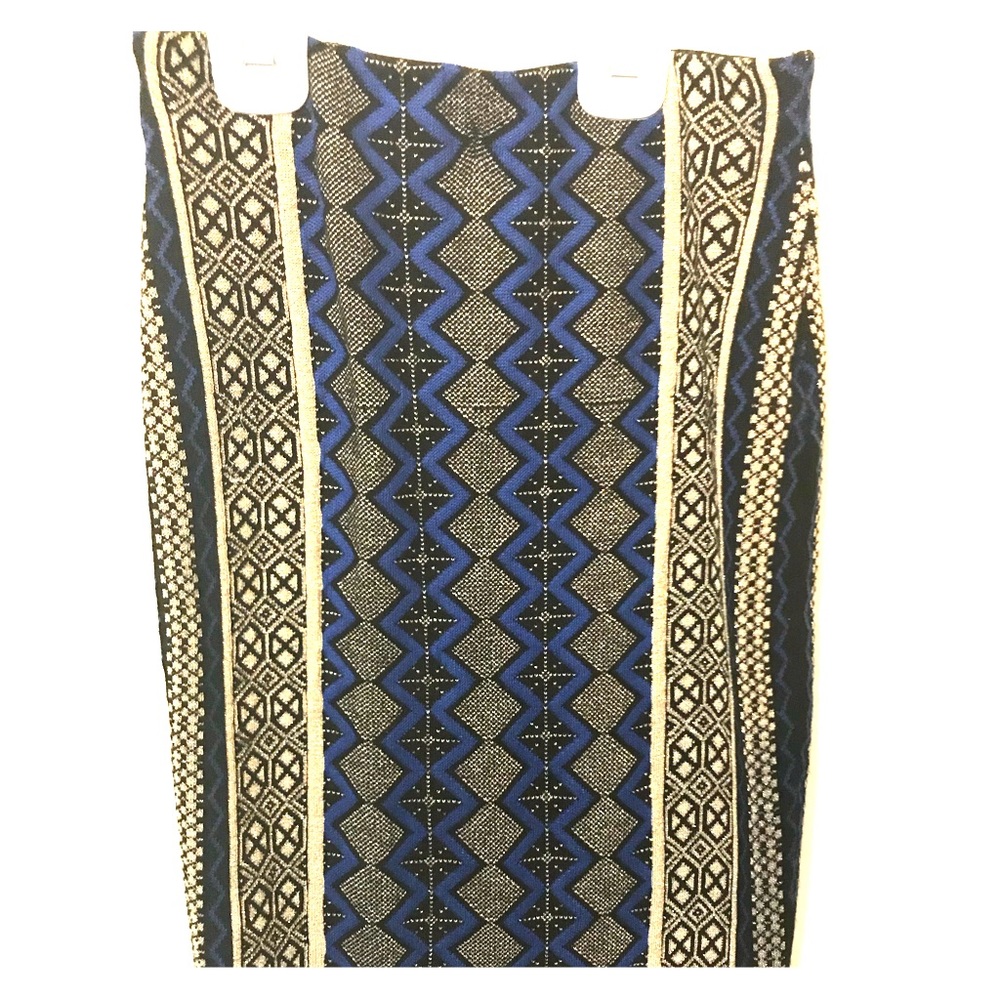 Mystical Gold And Blue Skirt